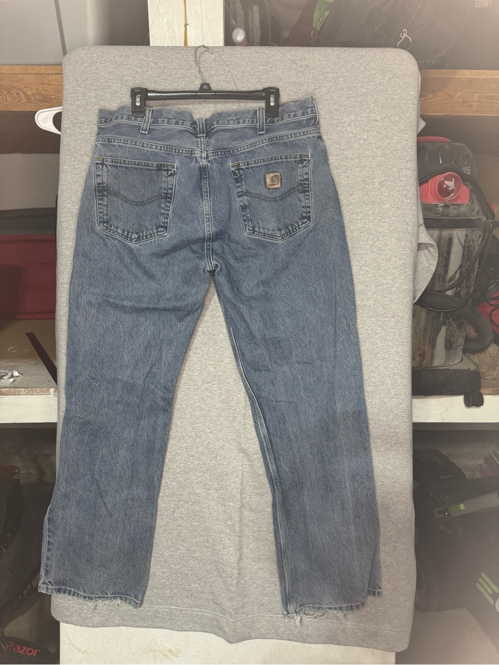 CARHARTT Relaxed Fit Denim Jeans 38X32 Rugged Flex Straight Leg 14806 - Picture 4 of 6